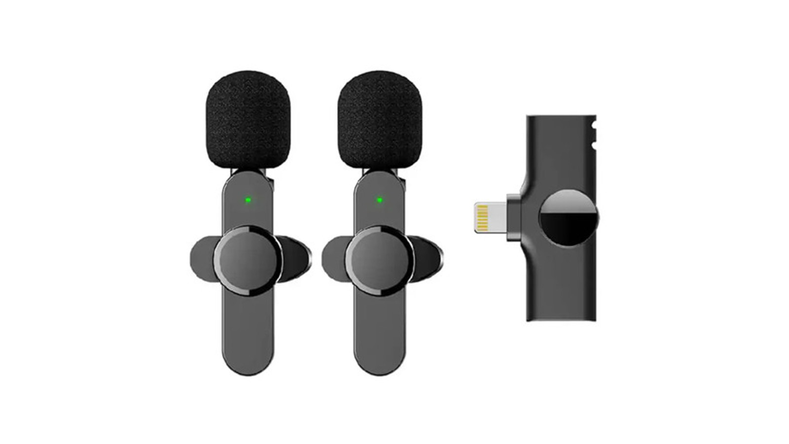 مشخصات میکروفون یقه&zwnj;ای وایرلس لایتنینگ پک دو عددی کوتسی مدل 74007