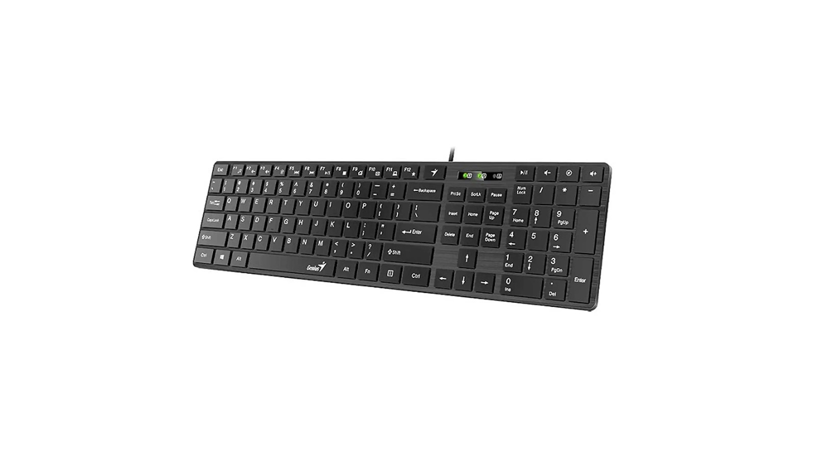 مشخصات ظاهری کیبورد Genius SlimStar 126