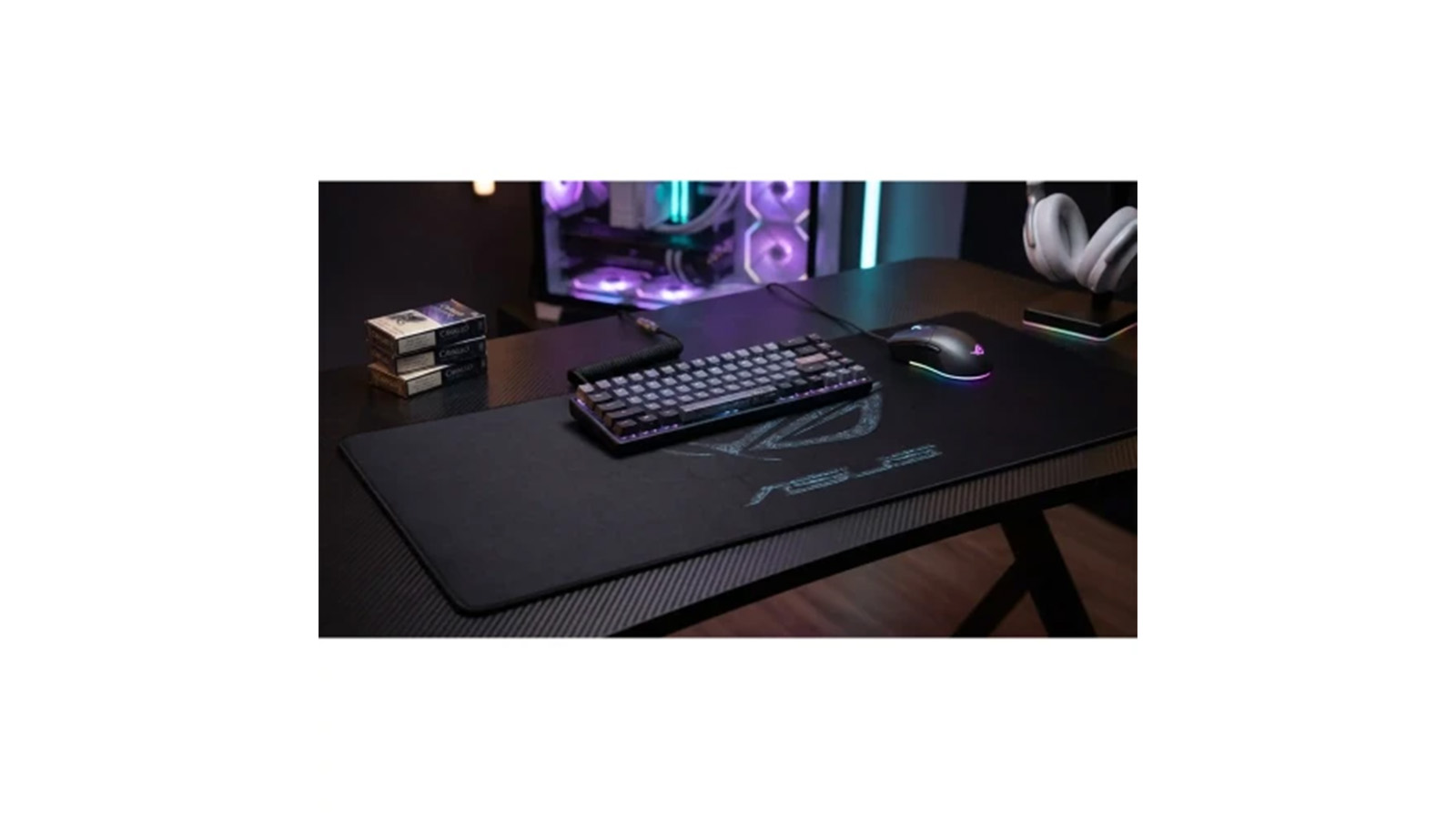 خرید ماوس پد گیمینگ ROG BLUE مدل NU189 ابعاد 30×80 سانتی متر