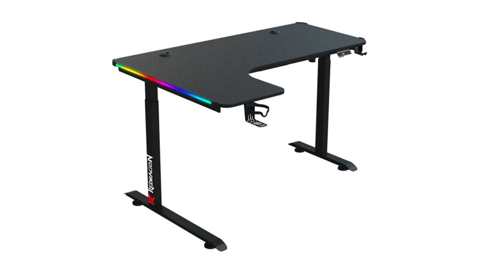 مشخصات میز گیمینگ موتور دار ردراگون مدل GD 3400 M 140cm RGB
