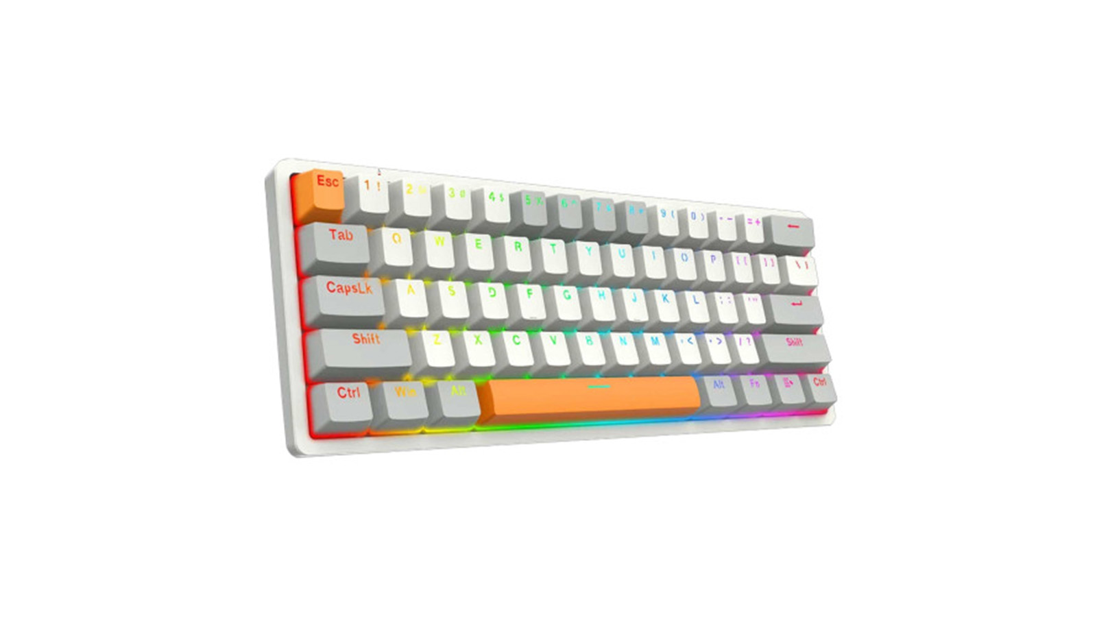 خرید کیبورد گیمینگ مکانیکال ردراگون Akali K642 WGO RGB