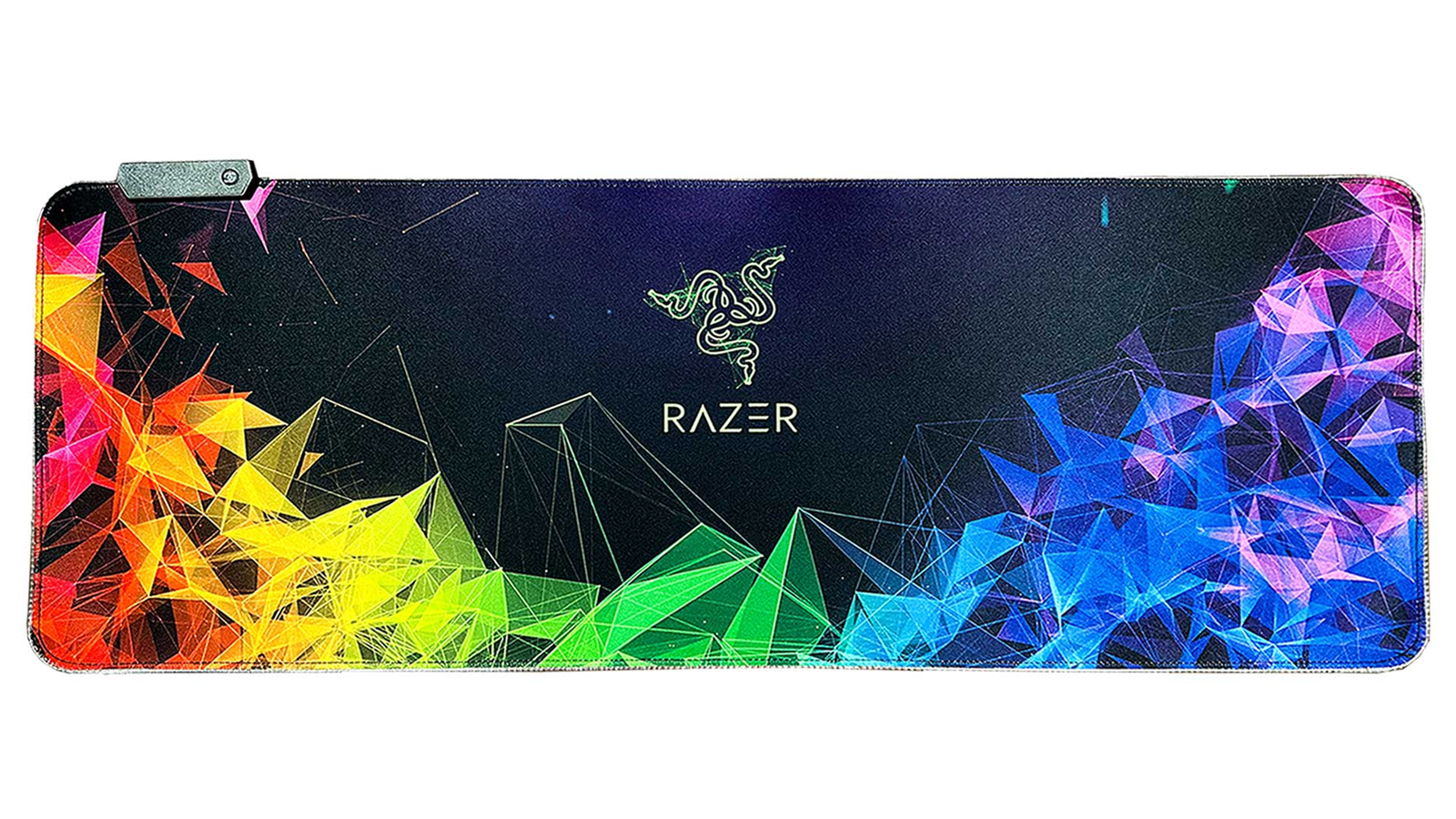 خرید و قیمت ماوس پد گیمینگ RGB TGEO  Razer با ابعاد 40×90 سانتی متر