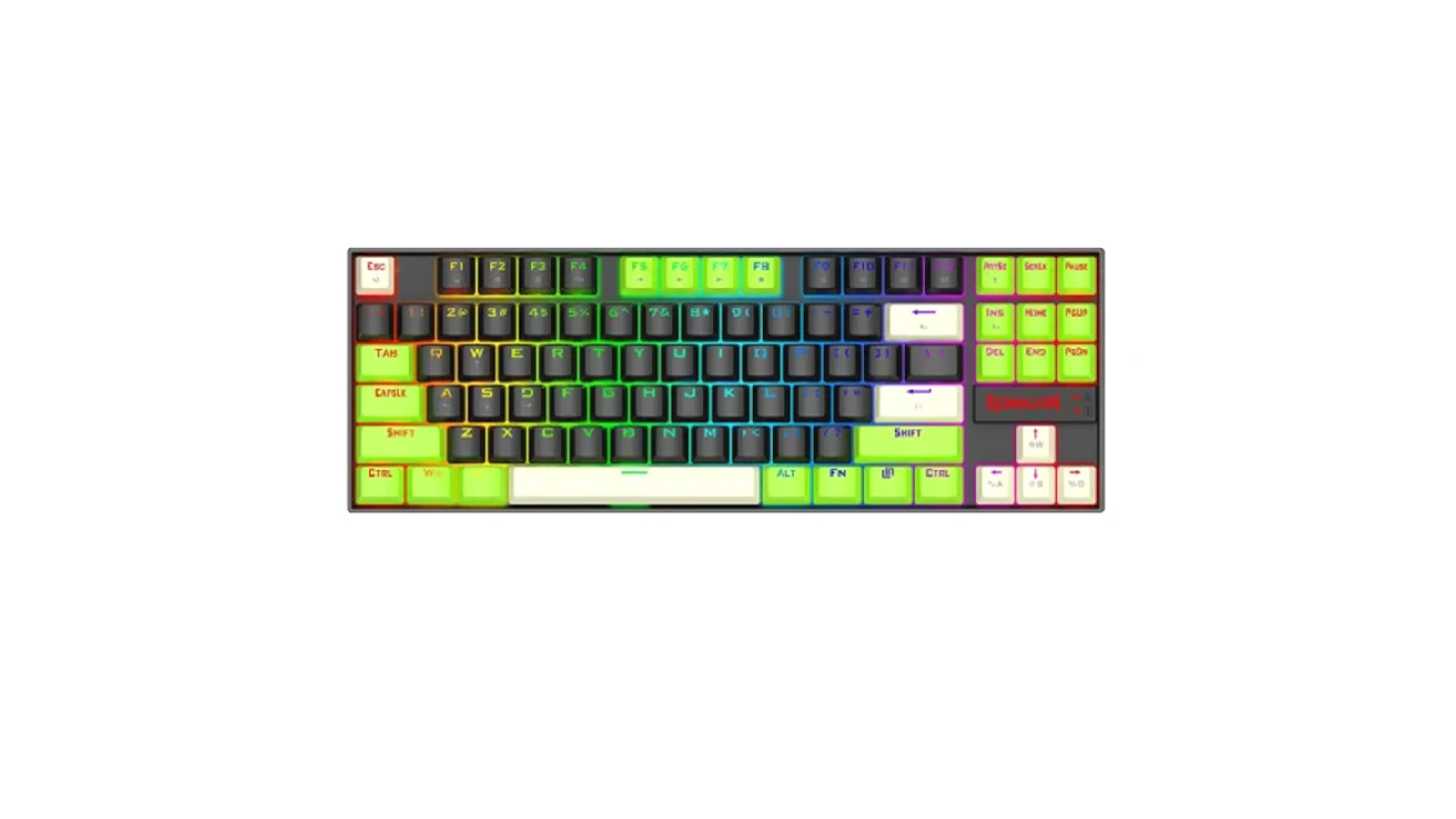 مشخصات کیبورد گیمینگ مکانیکال باسیم ردراگون مدل KUMARA K552 BGCM RGB