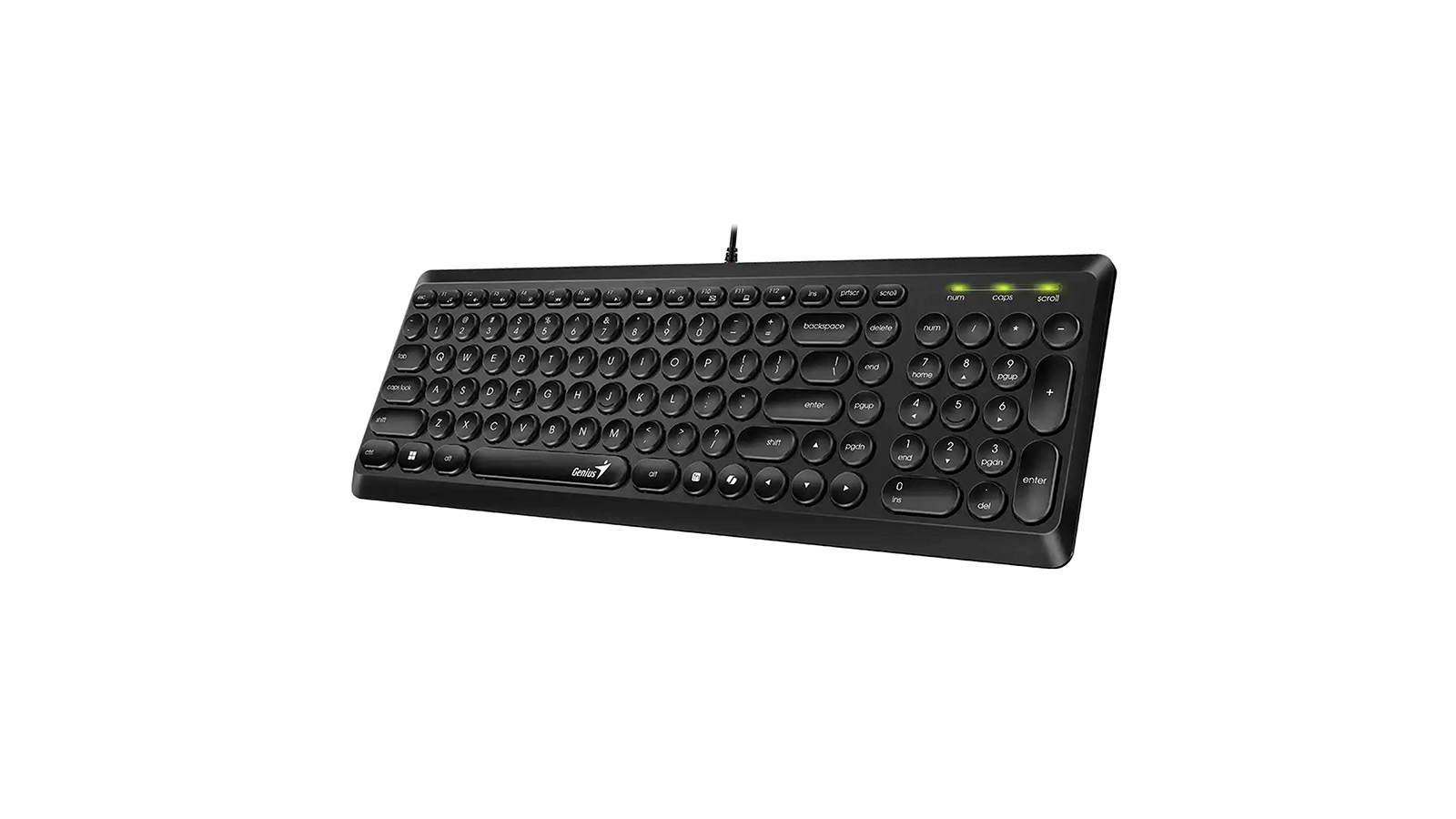 مشخصات ظاهری کیبورد Genius SlimStar Q200