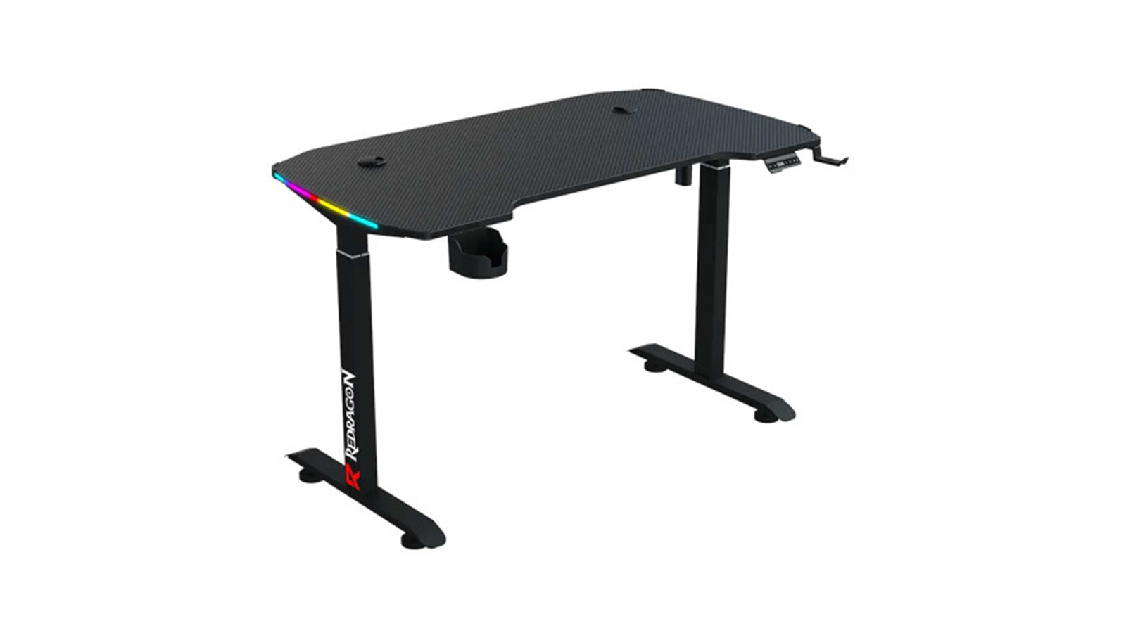 مشخصات میز گیمینگ موتور دار ردراگون مدل GD 3320 S 120cm RGB