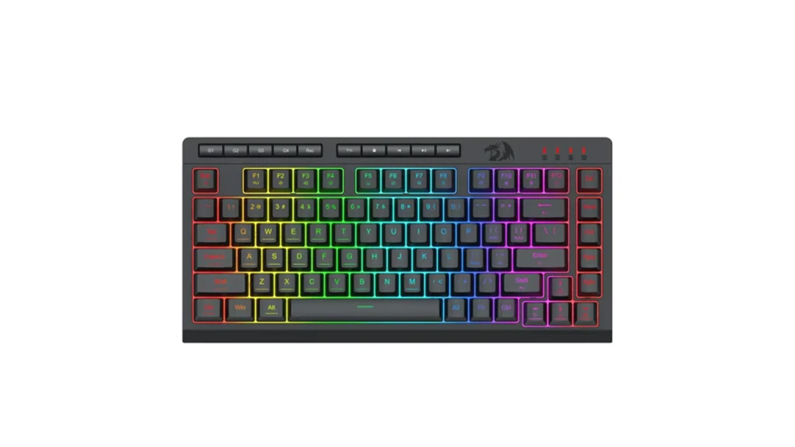 مشخصات کیبورد بی سیم گیمینگ ردراگون مدل CRESCENT K524 Pro RGB