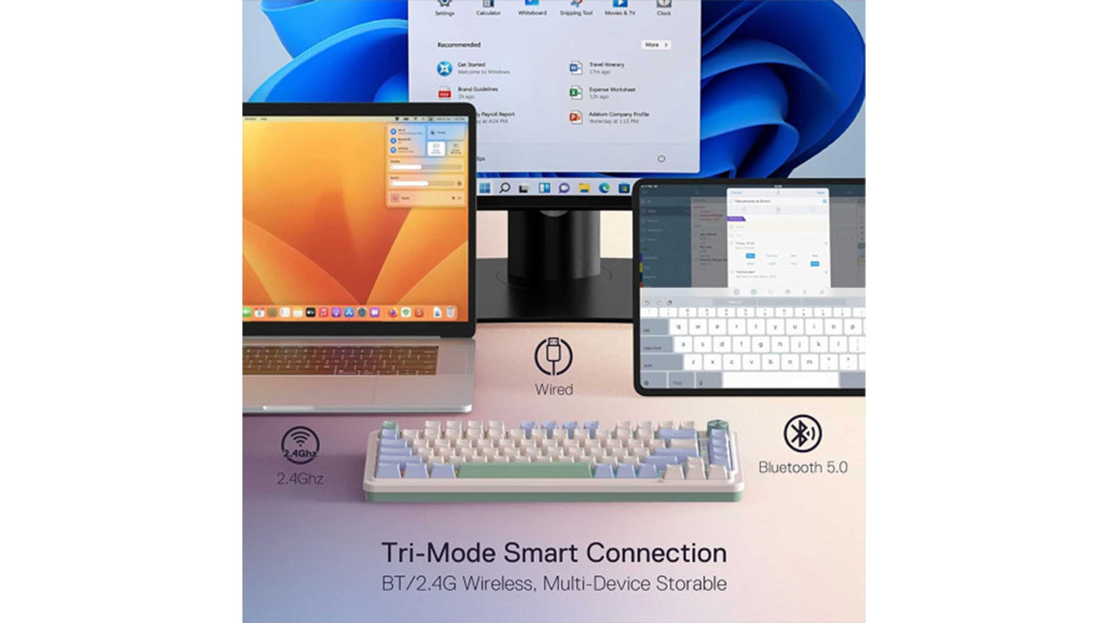 راهنمای خرید کیبورد گیمینگ مکانیکال بی سیم ردراگون Ucal Pro K673 CPG RGB