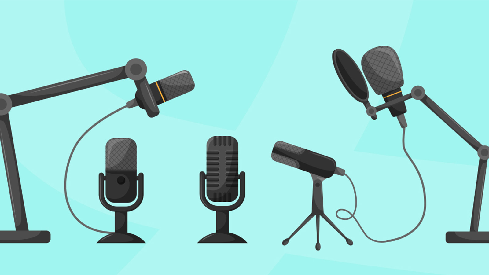 میکروفون&zwnj; استودیویی برای ضبط صدا و پادکست