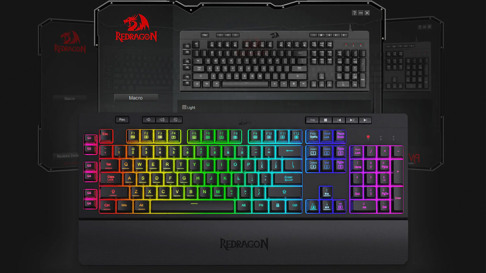 کیبورد بی سیم ردراگون