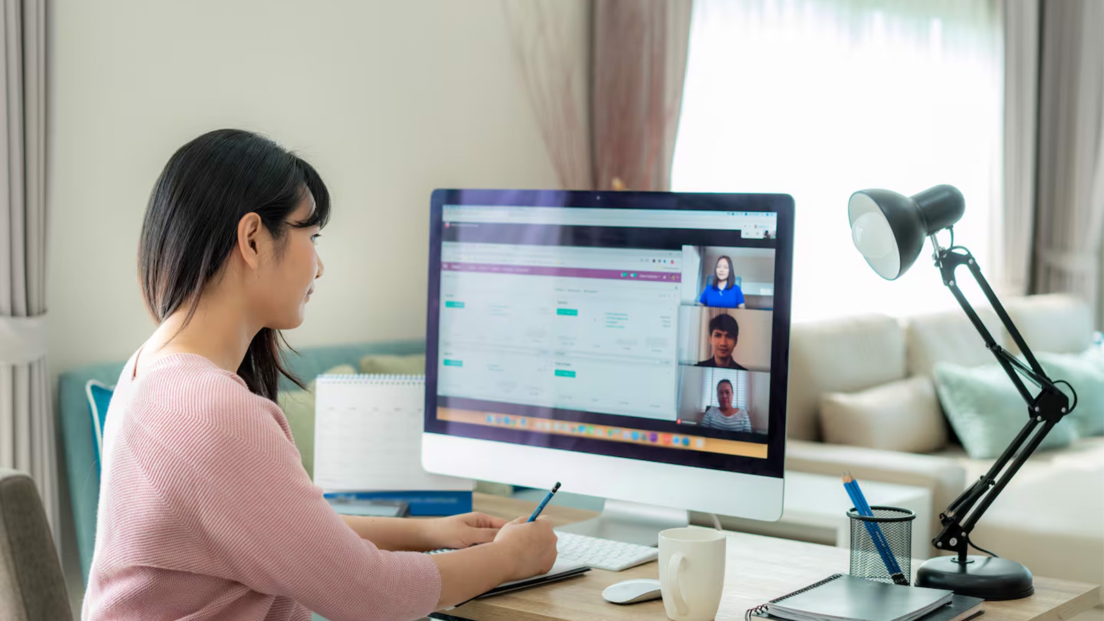 نورپردازی درست برای جلسه آنلاین و تدریس
