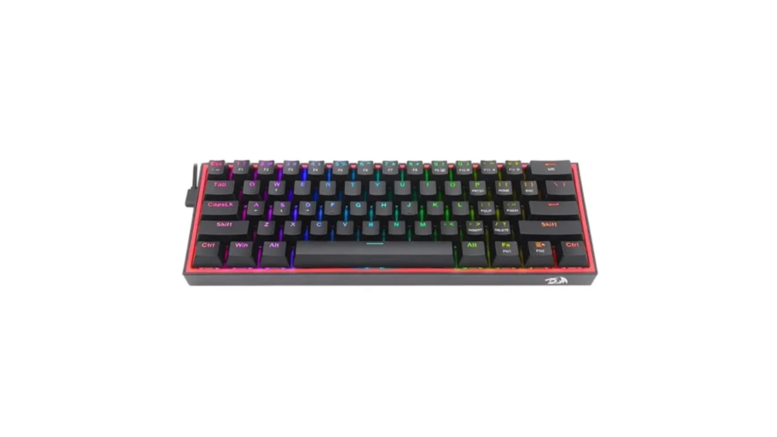&nbsp;کیبورد مکانیکال گیمینگ ردراگون مدل K617 FIZZ RGB Black