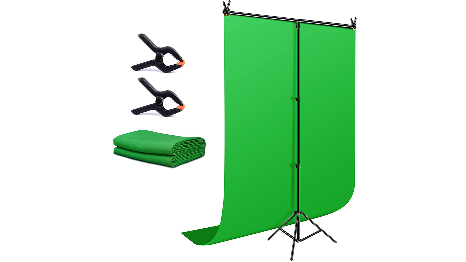 پایه نور و پرده سبز مناسب برای استودیو